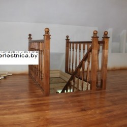 Деревянные лестницы для дома на заказ - Минск